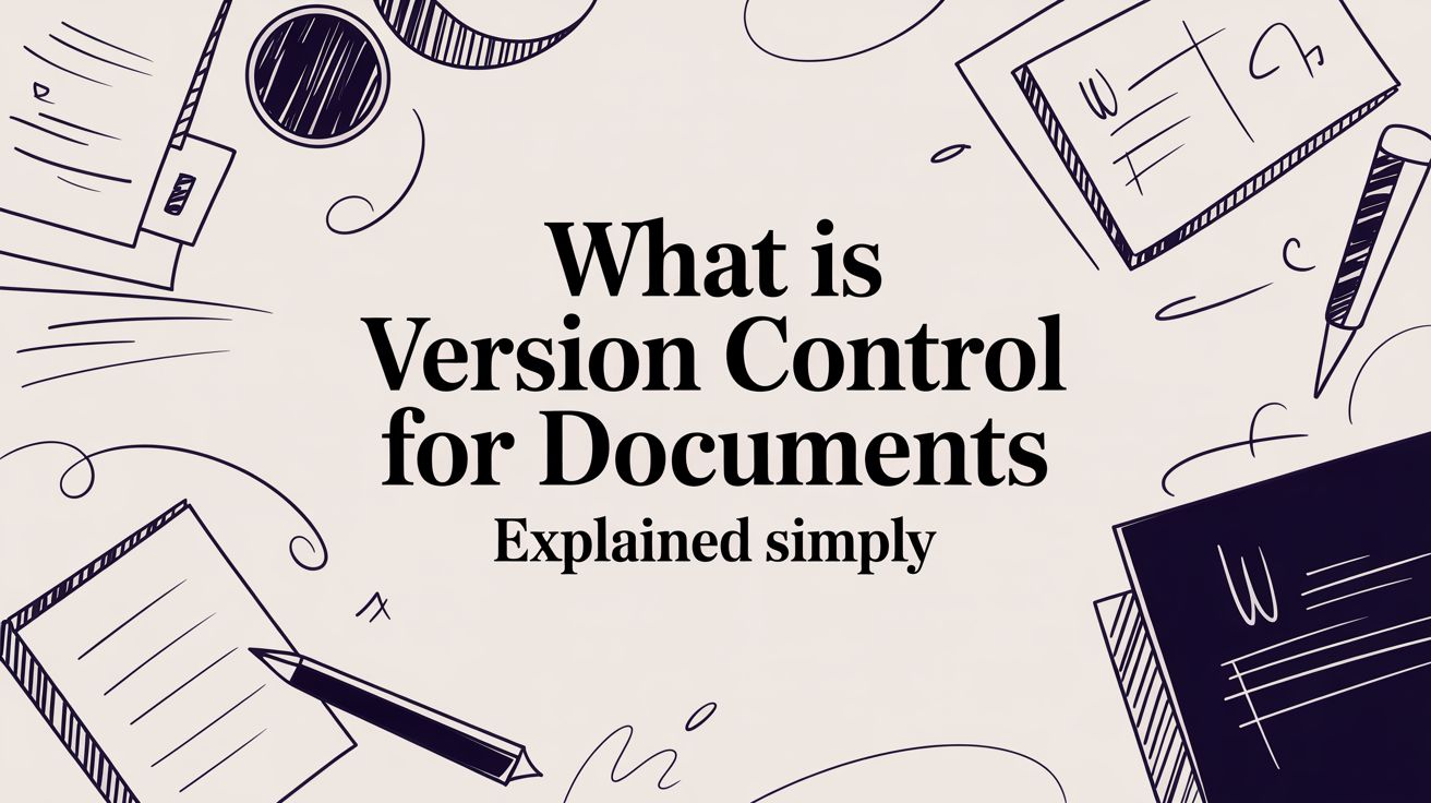 What Is Version Control for Documents Explained Simply